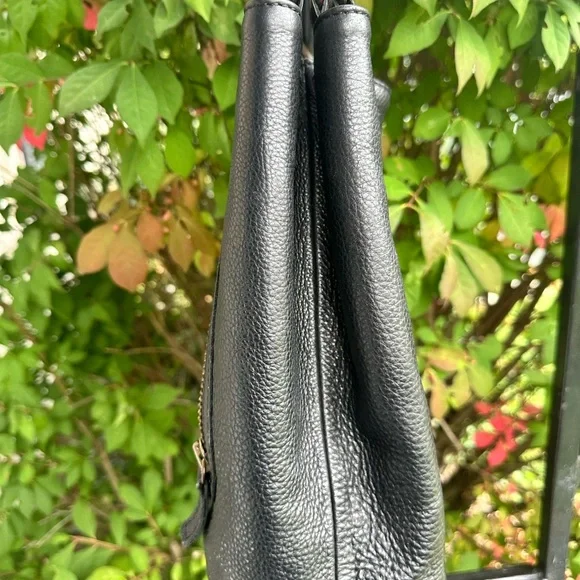 BOOZIE AND CO. Ménage bag Elegant Black Leather Shoulder Bag - Picture 4 of 12